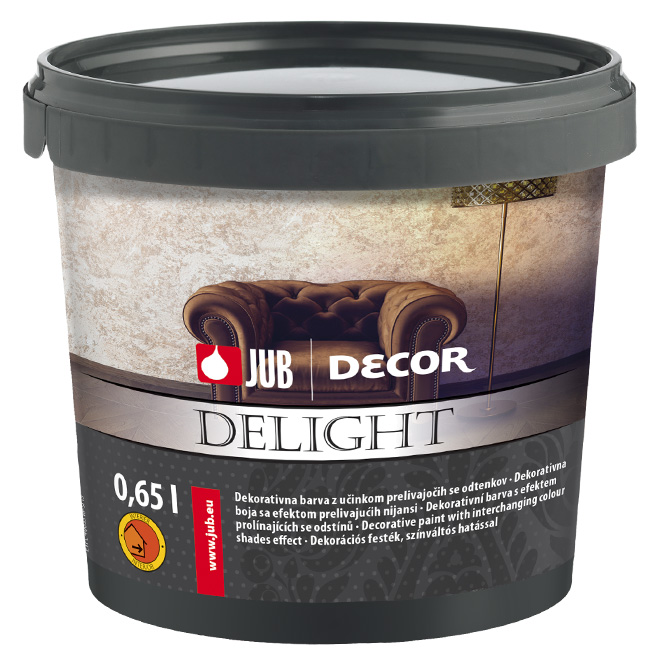 Dekorativní stěrka JUB Decor Delight Dark Gold 0,65L