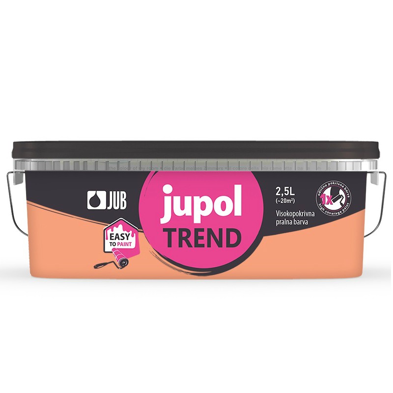 JUB Jupol Trend 2,5 l vinylová malířská barva hotové odstíny