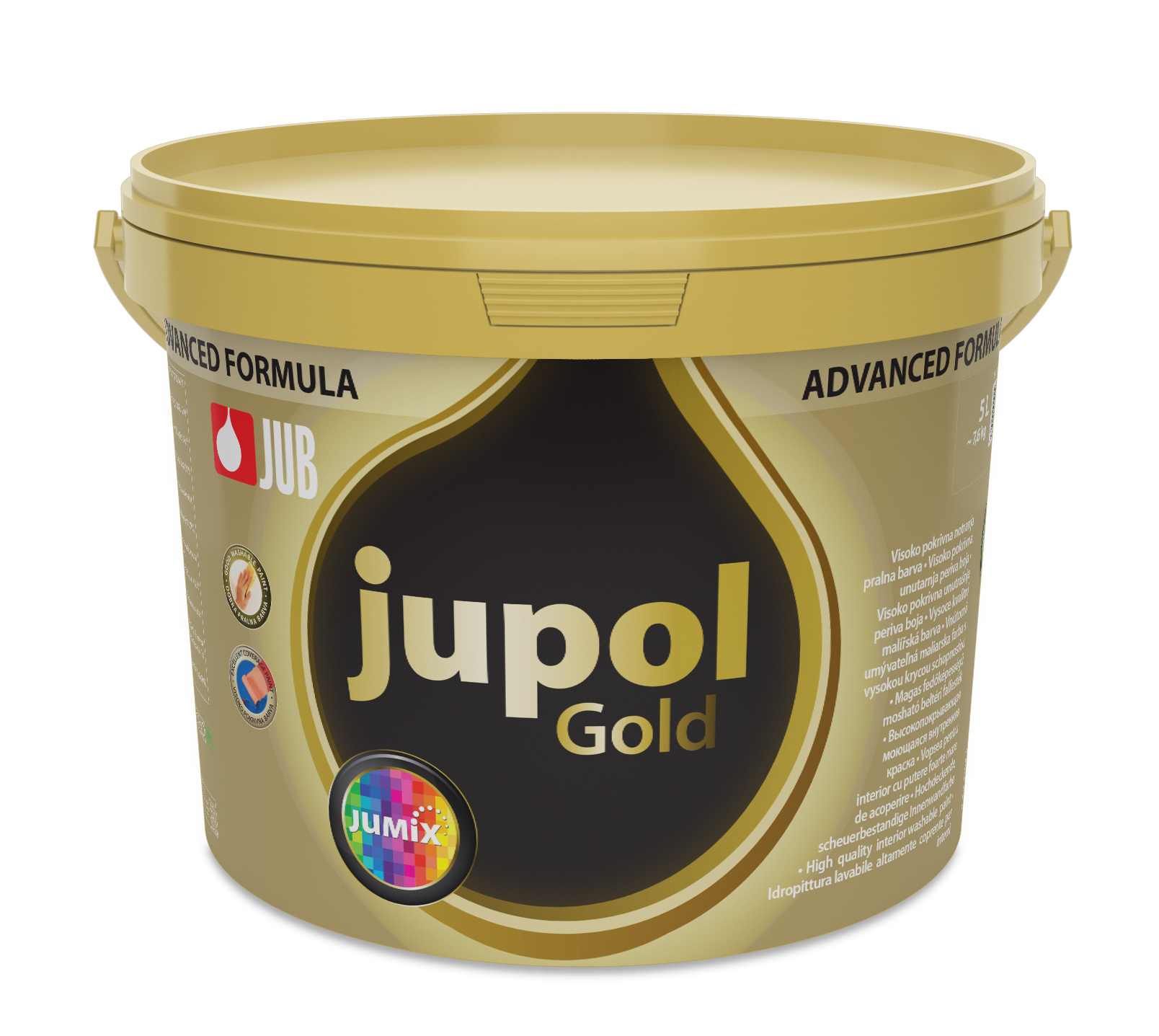 JUB Jupol Gold bílá vysoce kvalitní malířská barva