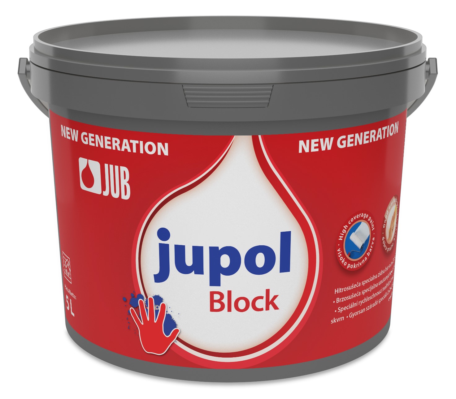 JUB Jupol Block Malířská barva na blokování skvrn