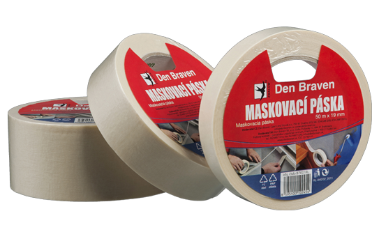 Maskovací páska Den Braven +60 °C