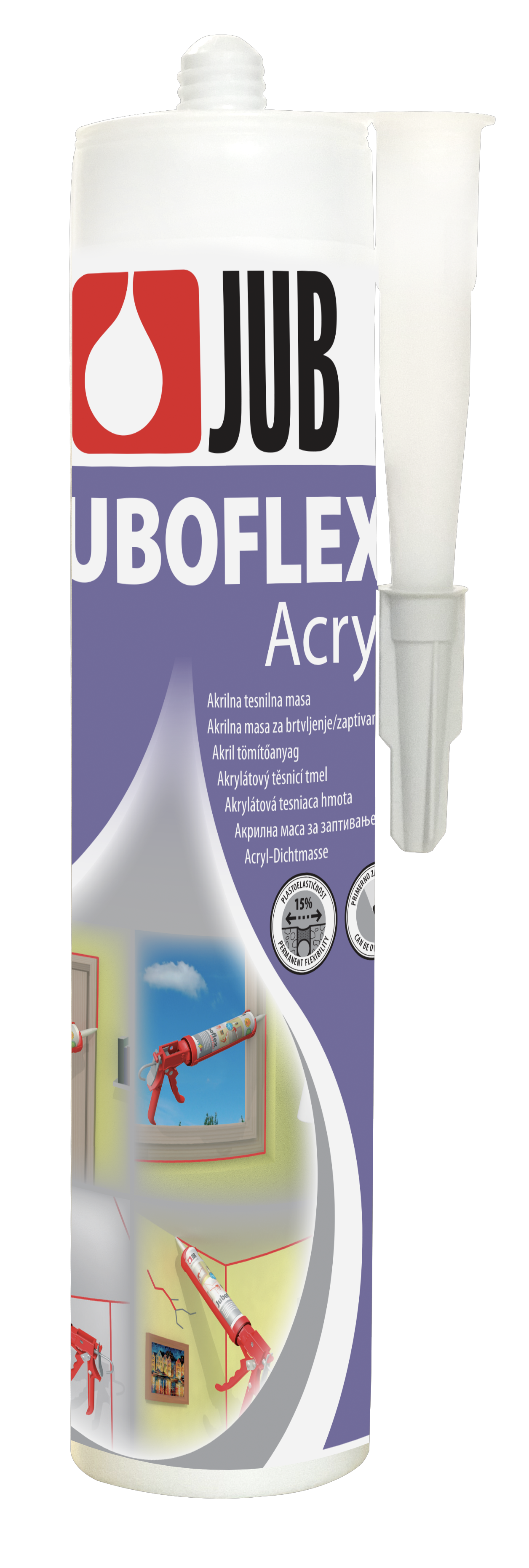 JUB JUBOFLEX Acryl - Akrylátová těsnicí hmota 300ml