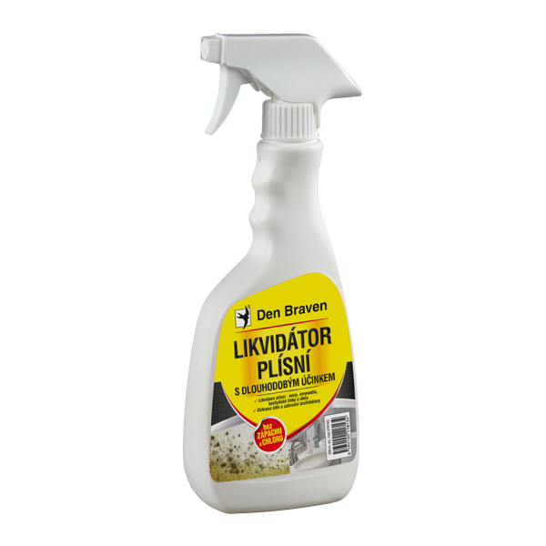 Den Braven likvidátor plísní 500 ml s rozprašovačem