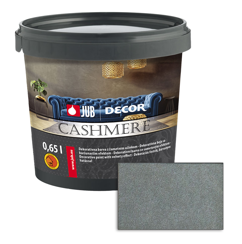 JUB Decor Cashmere 0,75L - Vnitřní dekorativní barva se sametovým efektem