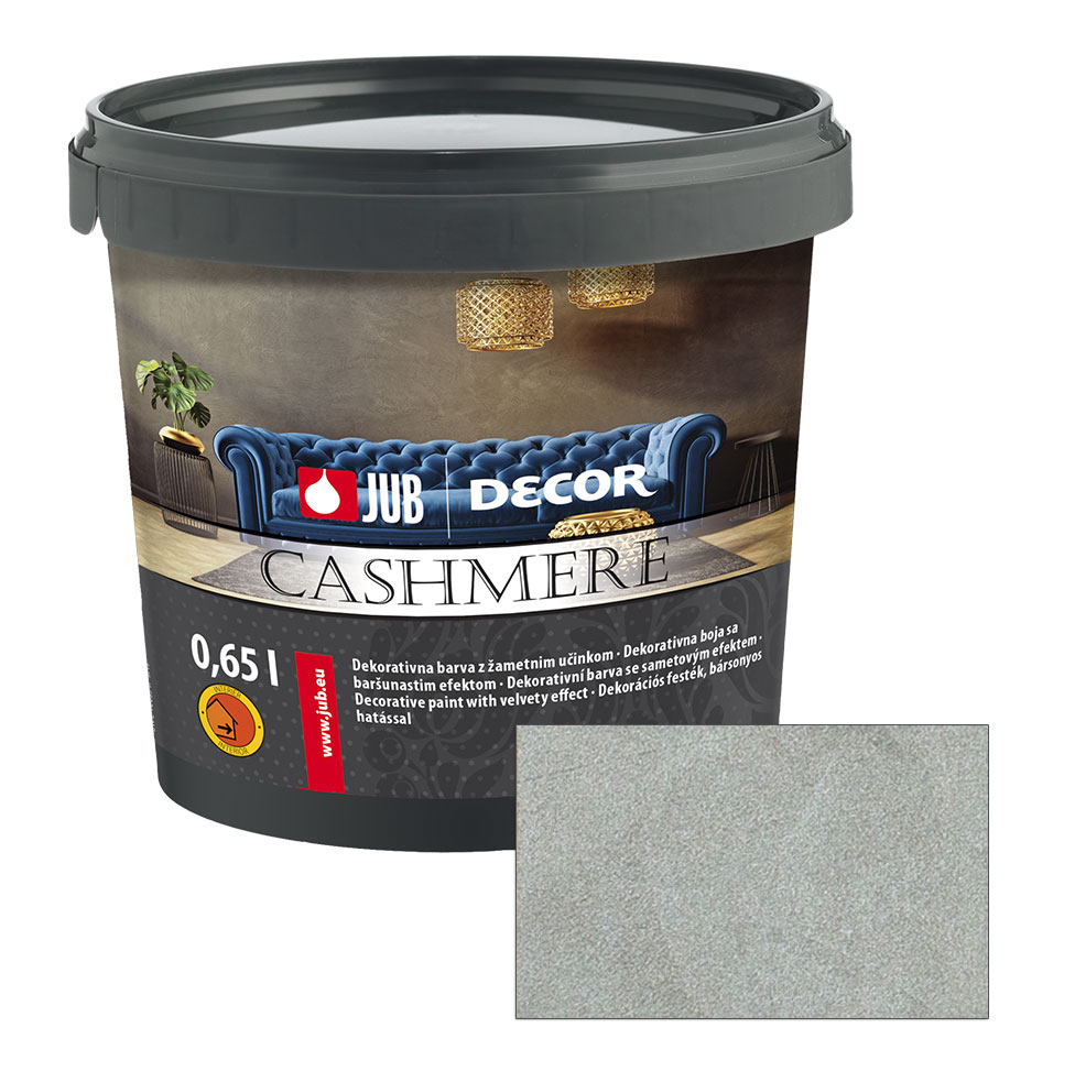 JUB Decor Cashmere 0,75L - Vnitřní dekorativní barva se sametovým efektem