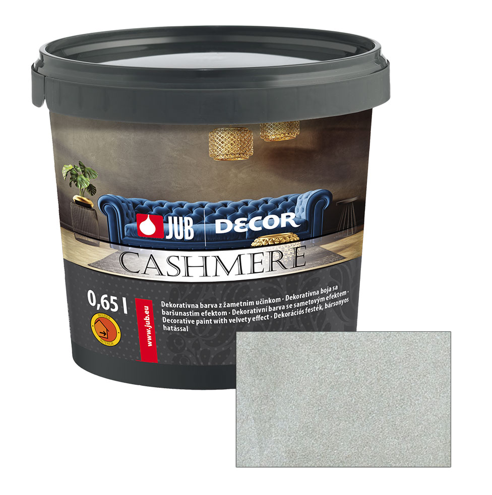 JUB Decor Cashmere 0,75L - Vnitřní dekorativní barva se sametovým efektem