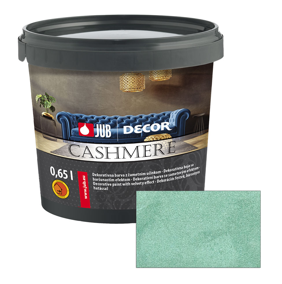 JUB Decor Cashmere 0,75L - Vnitřní dekorativní barva se sametovým efektem