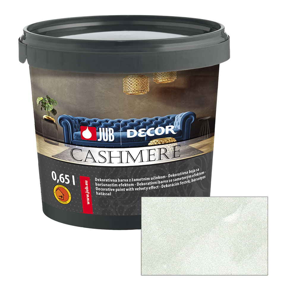 JUB Decor Cashmere 0,75L - Vnitřní dekorativní barva se sametovým efektem