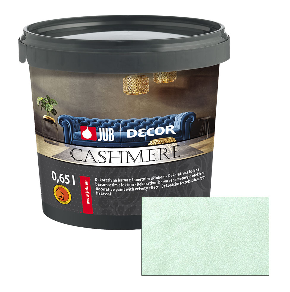JUB Decor Cashmere 0,75L - Vnitřní dekorativní barva se sametovým efektem