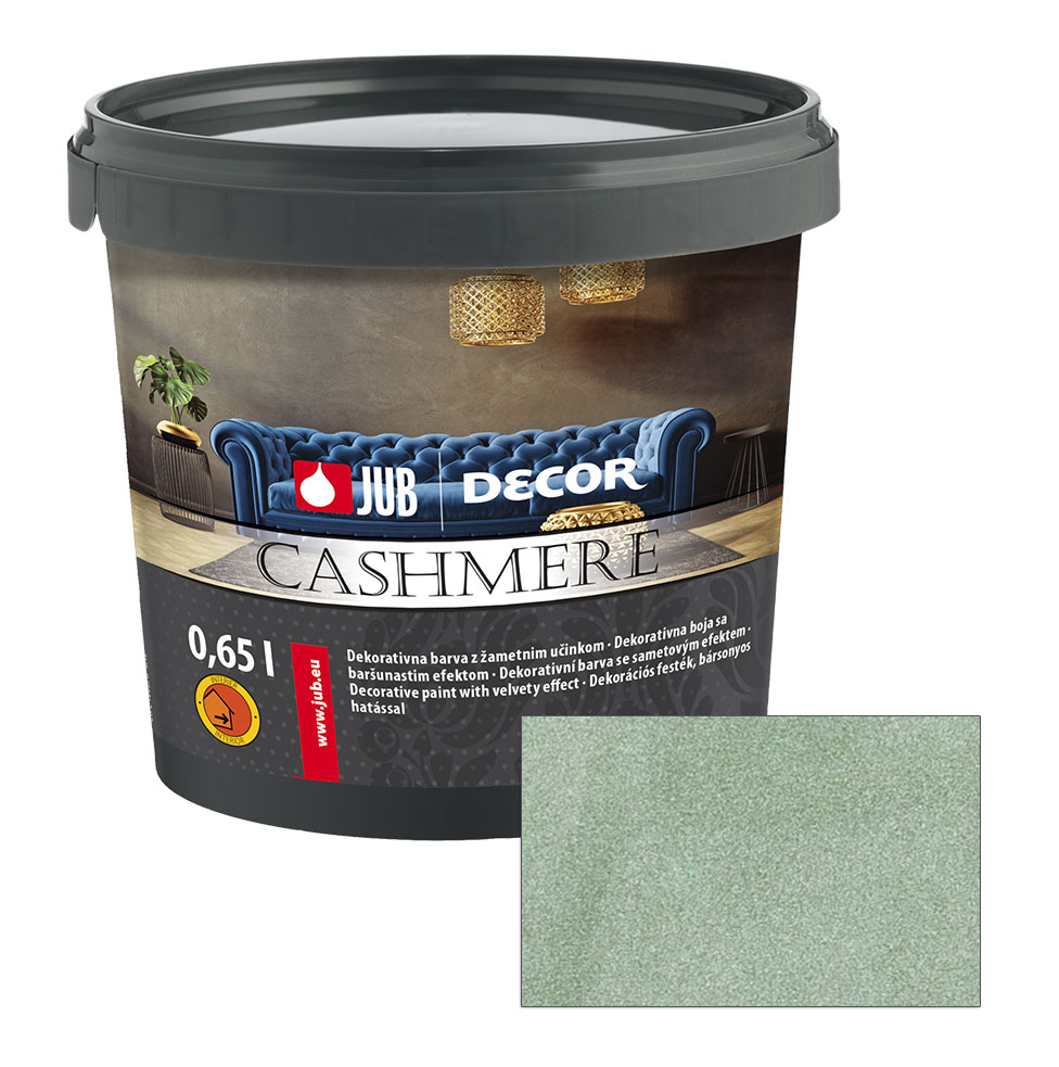 JUB Decor Cashmere 0,75L - Vnitřní dekorativní barva se sametovým efektem