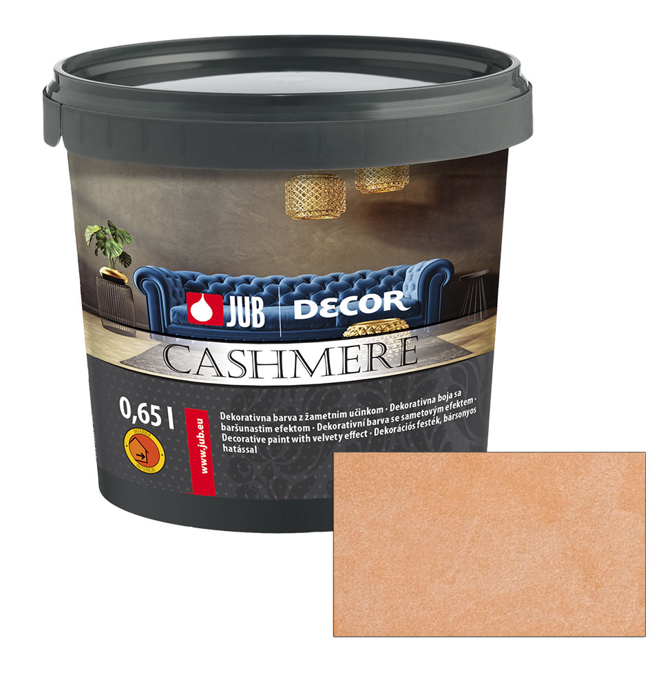 JUB Decor Cashmere 0,75L - Vnitřní dekorativní barva se sametovým efektem