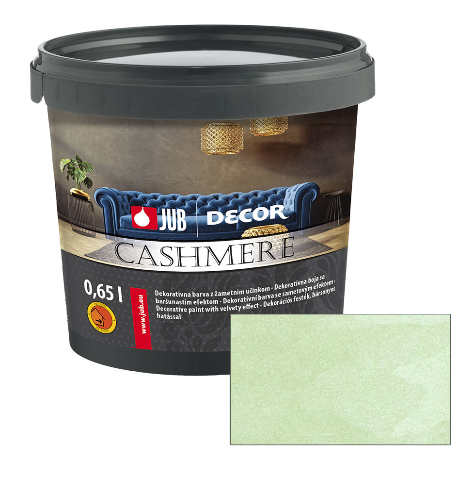 JUB Decor Cashmere 0,75L - Vnitřní dekorativní barva se sametovým efektem