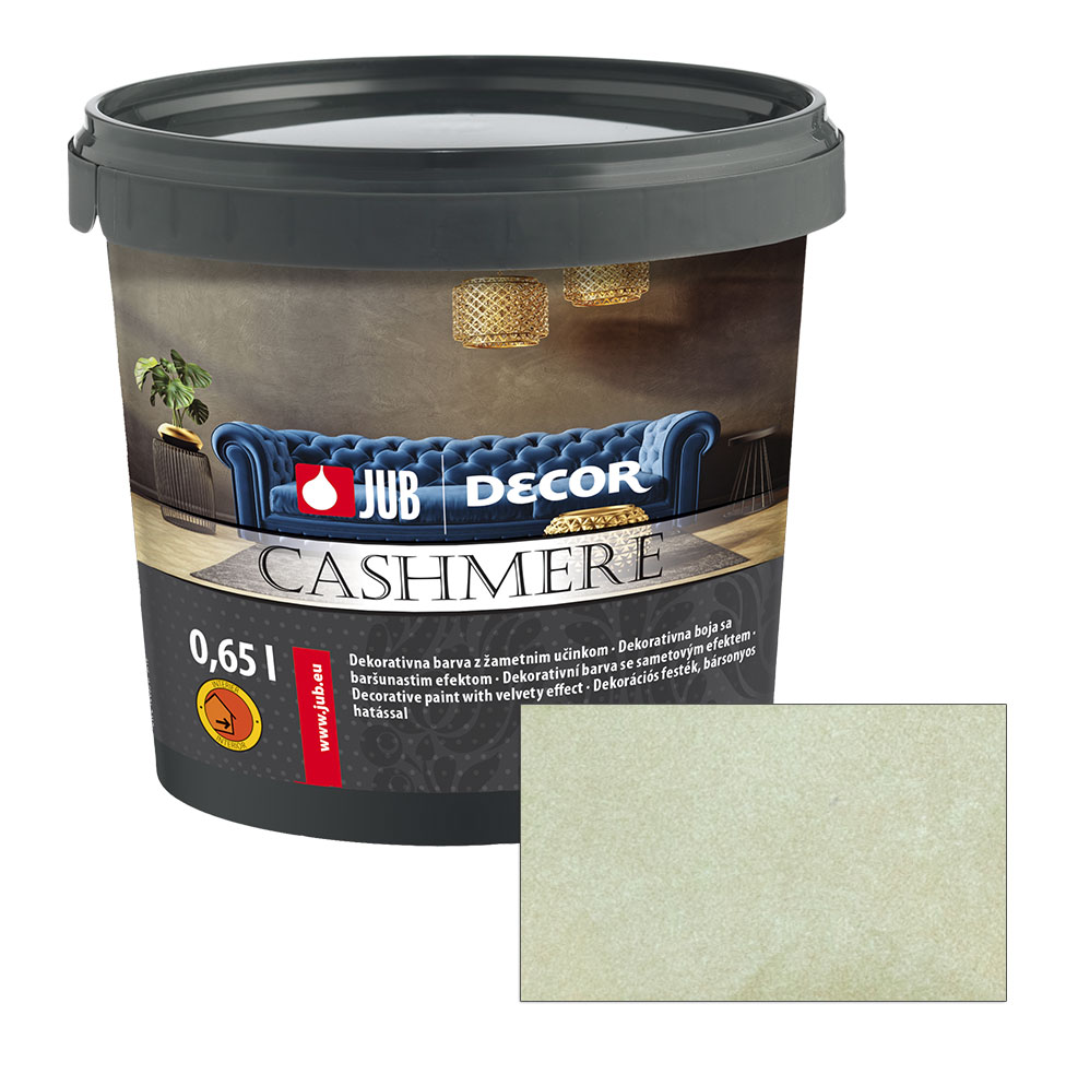 JUB Decor Cashmere 0,75L - Vnitřní dekorativní barva se sametovým efektem