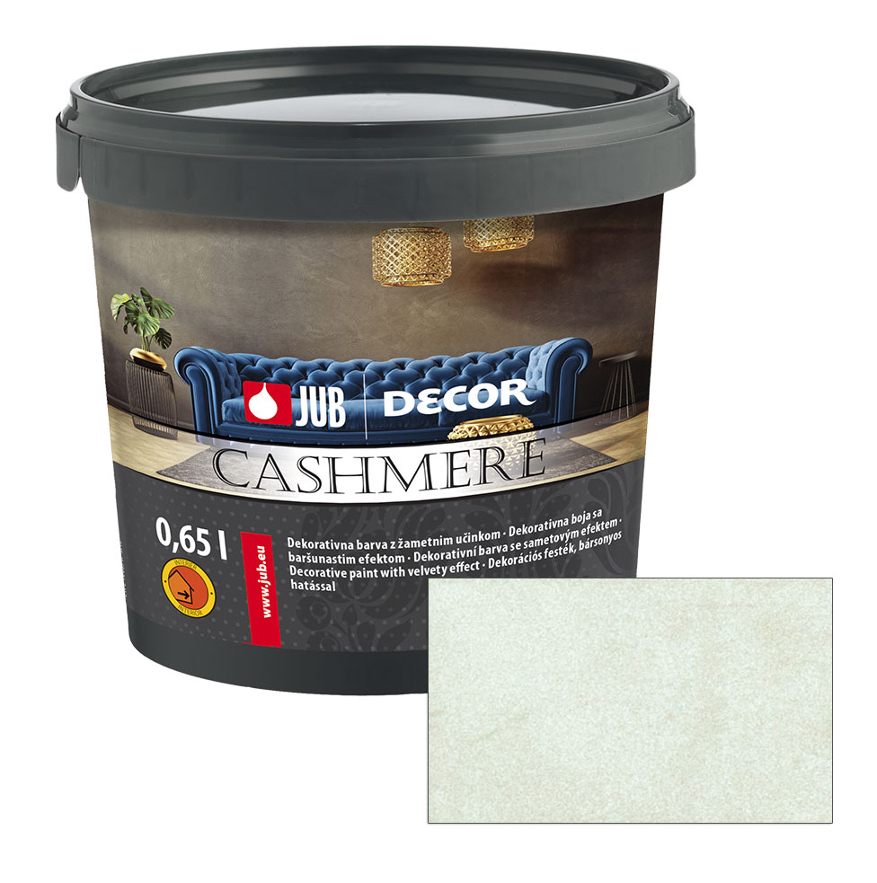 JUB Decor Cashmere 0,75L - Vnitřní dekorativní barva se sametovým efektem