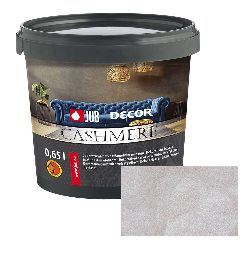 JUB Decor Cashmere 0,75L - Vnitřní dekorativní barva se sametovým efektem
