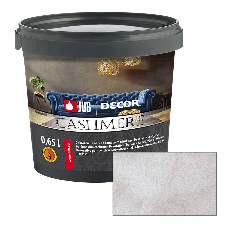 JUB Decor Cashmere 0,75L - Vnitřní dekorativní barva se sametovým efektem