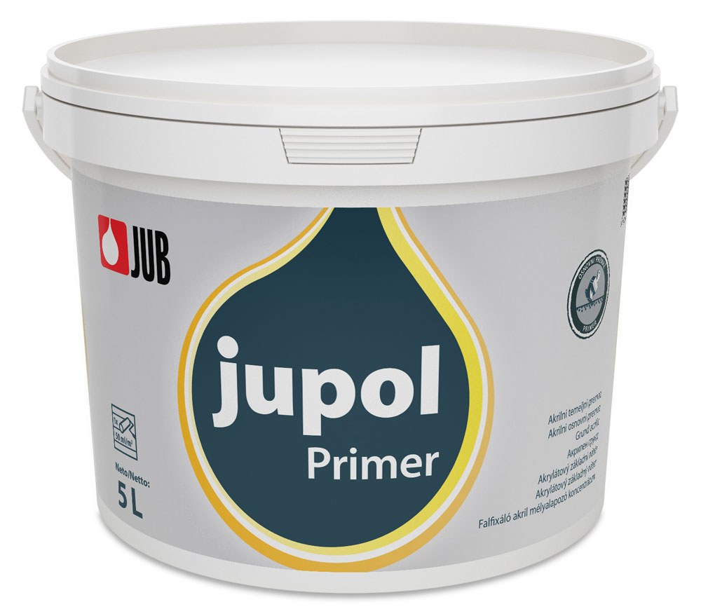 JUB Jupol Primer 1l - vnitřní akrylátový základní nátěr