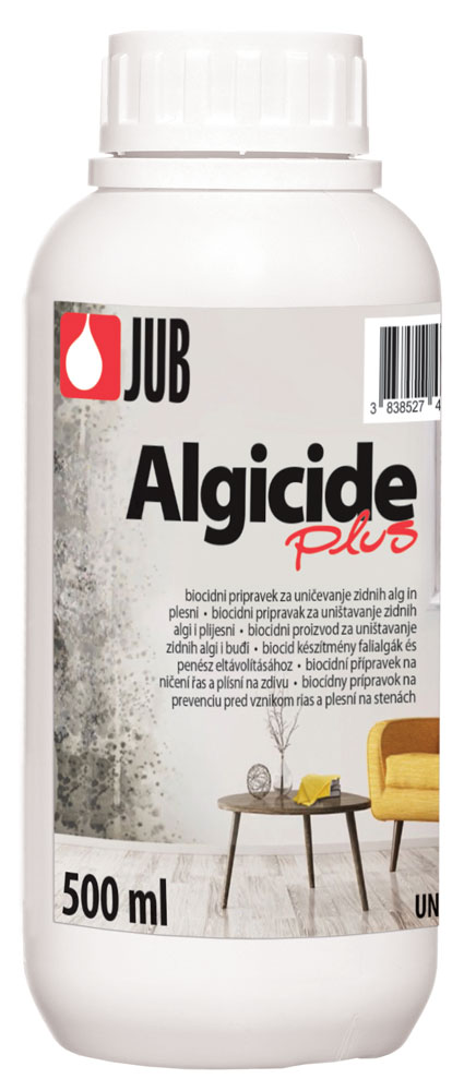 JUB Algicide Plus koncentrát 0,5 l - prostředek na ničení řas a plísní
