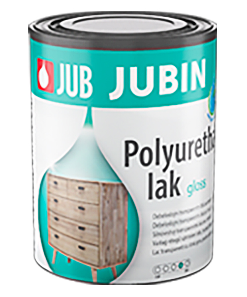 JUB JUBIN Polyurethane Lak Matt 0,65l - matný polyuretanový vodouředitelný lak na dřevo