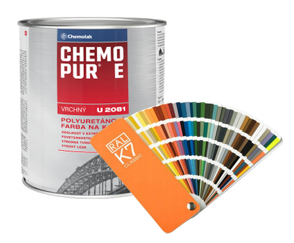 Chemolak CHEMOPUR E U 2081 - míchaný odstín