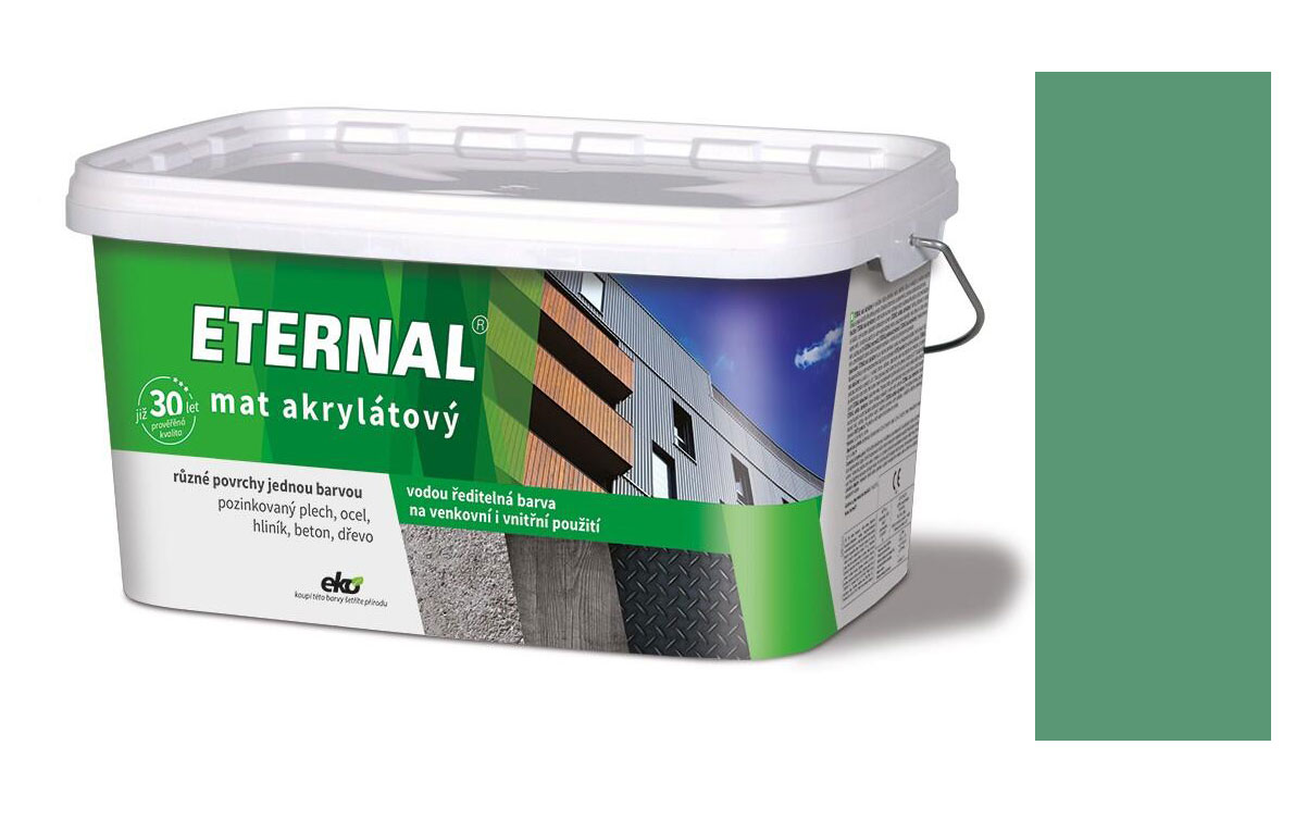 ETERNAL mat akrylátový 06 zelený - 5kg