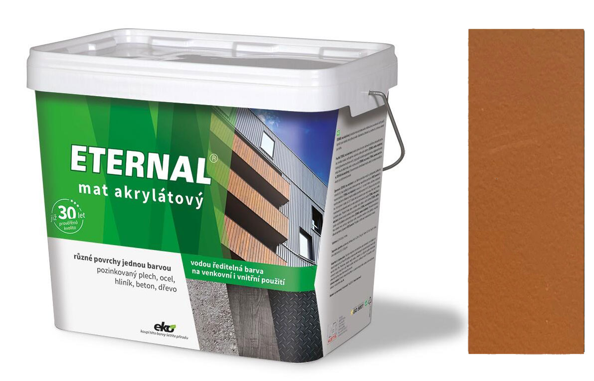 ETERNAL mat akrylátový 021 - středně hnědý - 10kg
