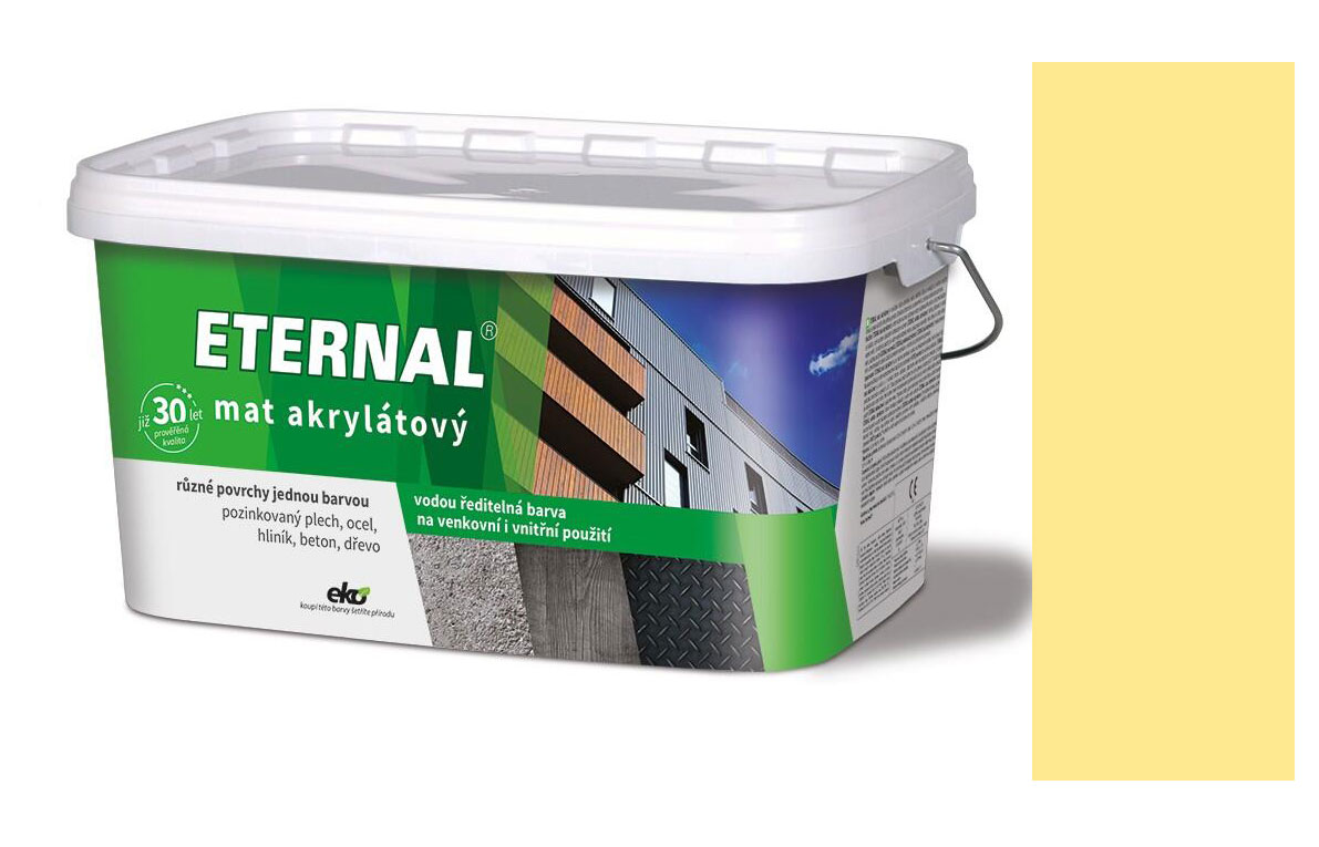 ETERNAL mat akrylátový 024 přírodní dřevo - 5kg