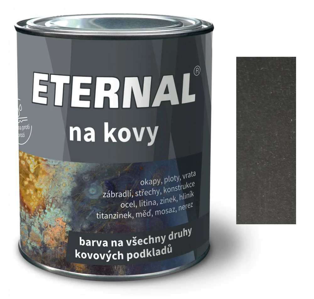 ETERNAL na kovy 460 kovářská černá 700g