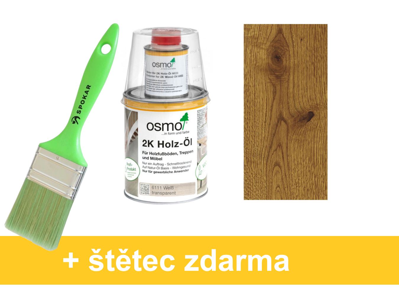 Osmo 2K olej na dřevo 6141 havana