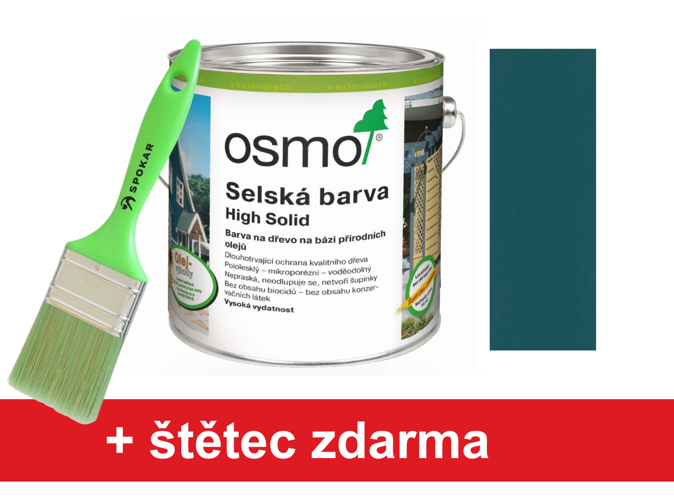 Osmo selská barva 2501 labrador modrá 0,75l