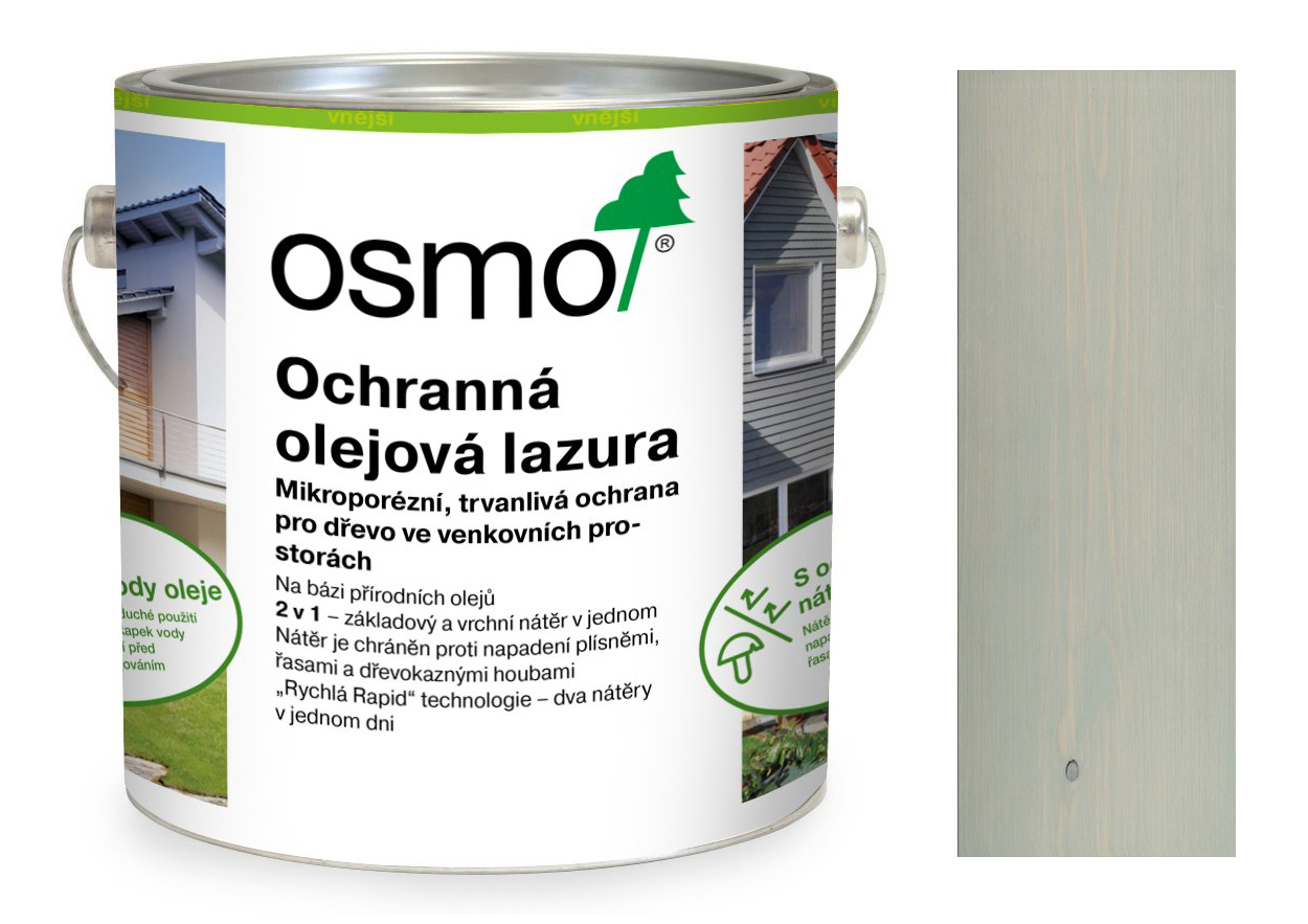 Osmo ochranná olejová lazura 906 perlově šedá