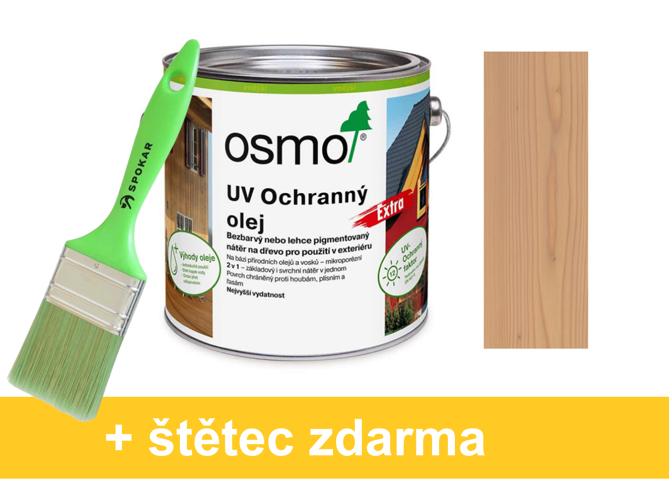 Osmo UV Ochranný olej barevný extra 426 modřín