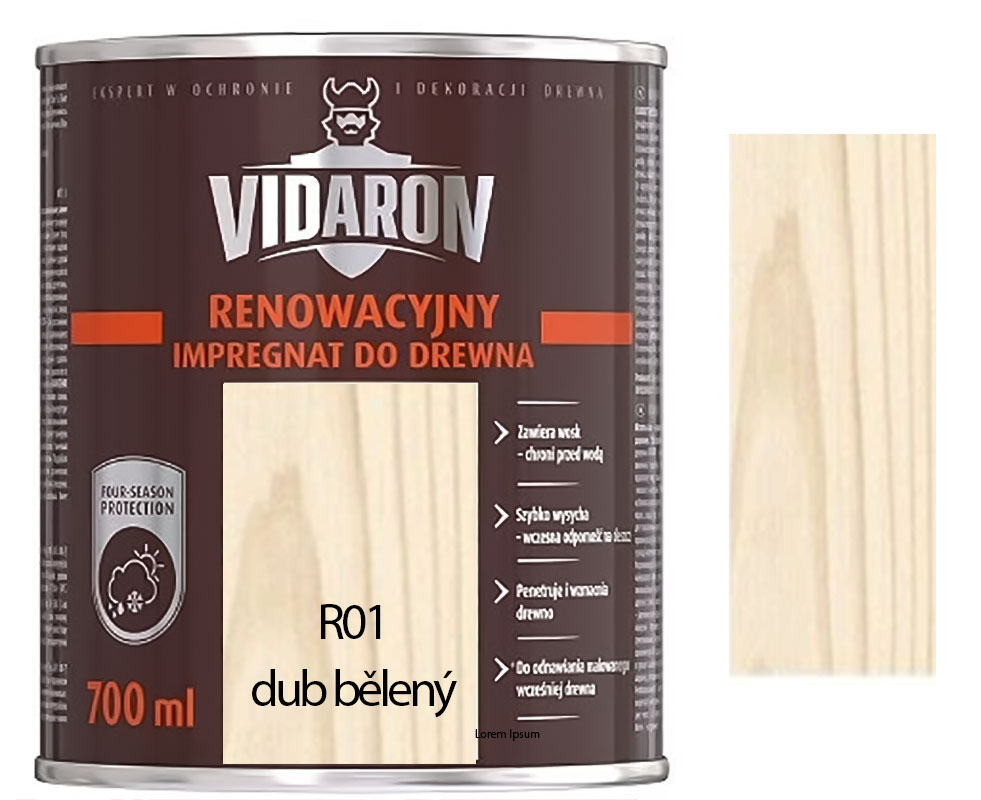 Vidaron Impregnat renovační R01 Dub bělený 0,7l