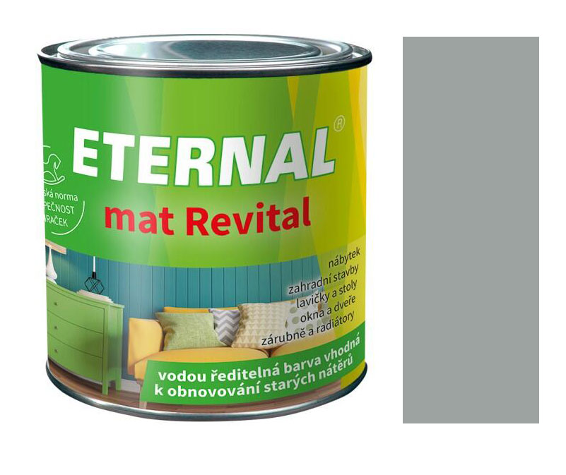 ETERNAL mat Revital 202 šedý