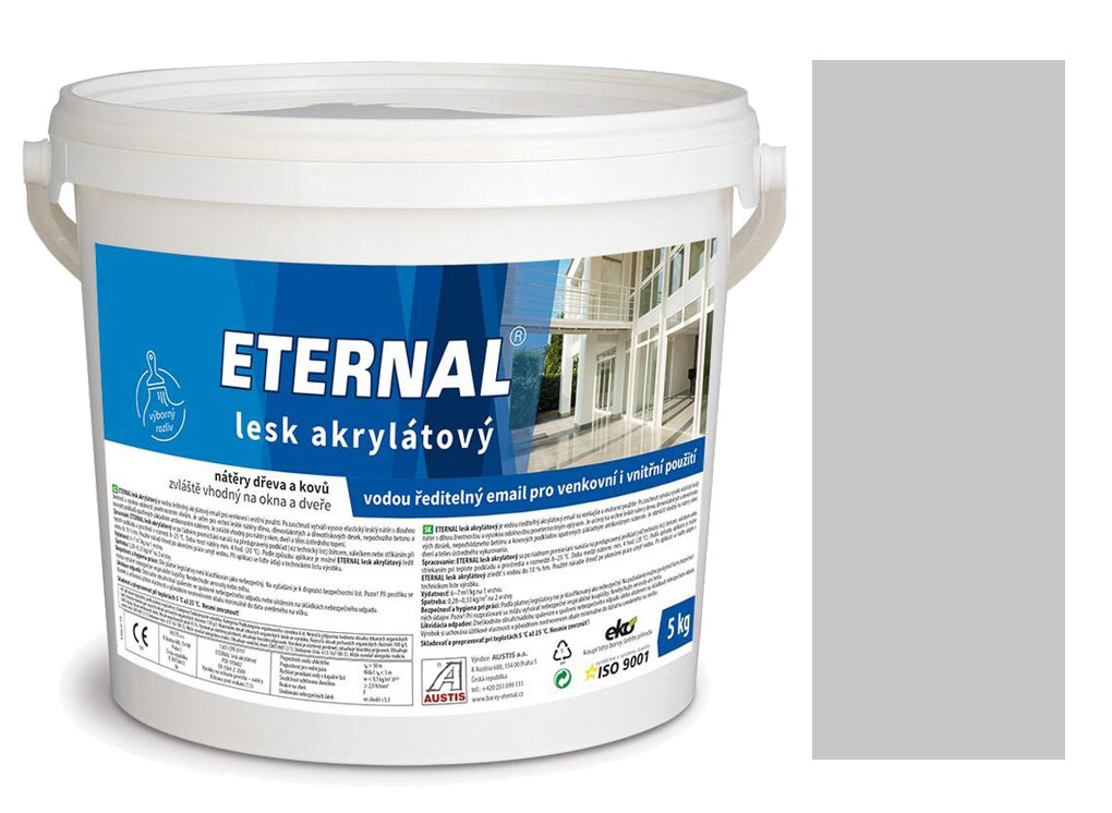 ETERNAL lesk akrylátový RAL 7035 šedý 5kg