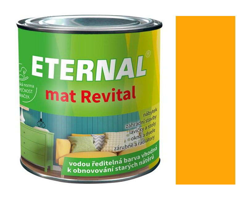 ETERNAL mat Revital RAL1028 žlutá 350g