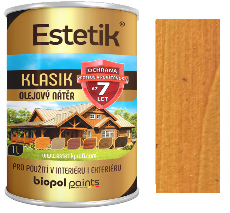 Estetik Klasik olejová lazura borovice 5l
