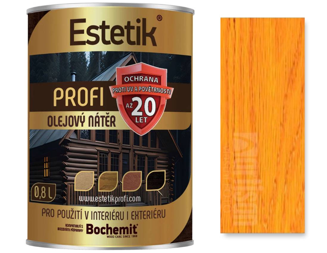 Estetik Profi olejová lazura - borovice