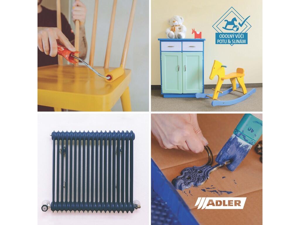 Adler 5in1-Color bílá- Univerzální vodou ředitelná barva