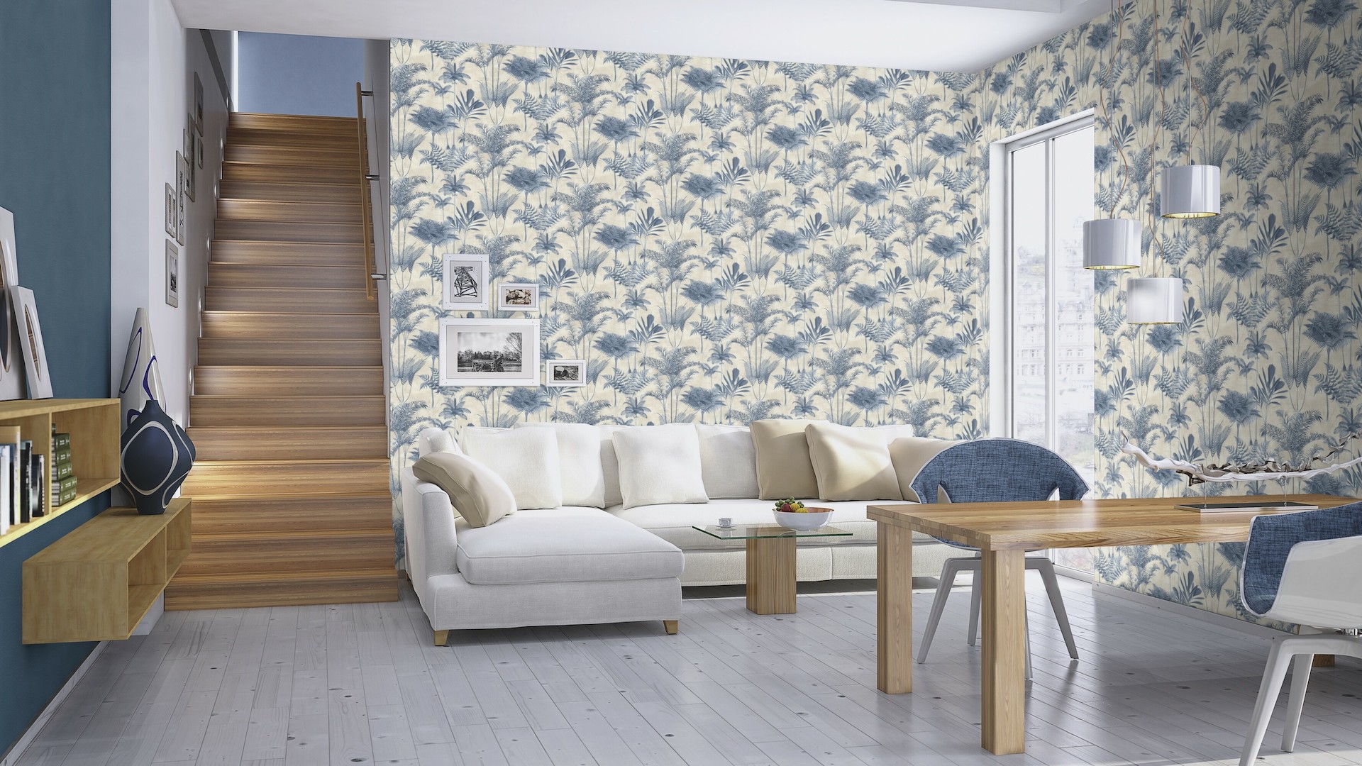 Vliesová tapeta na zeď Rasch 555127, Lirico, 0,53 x 10,05 m