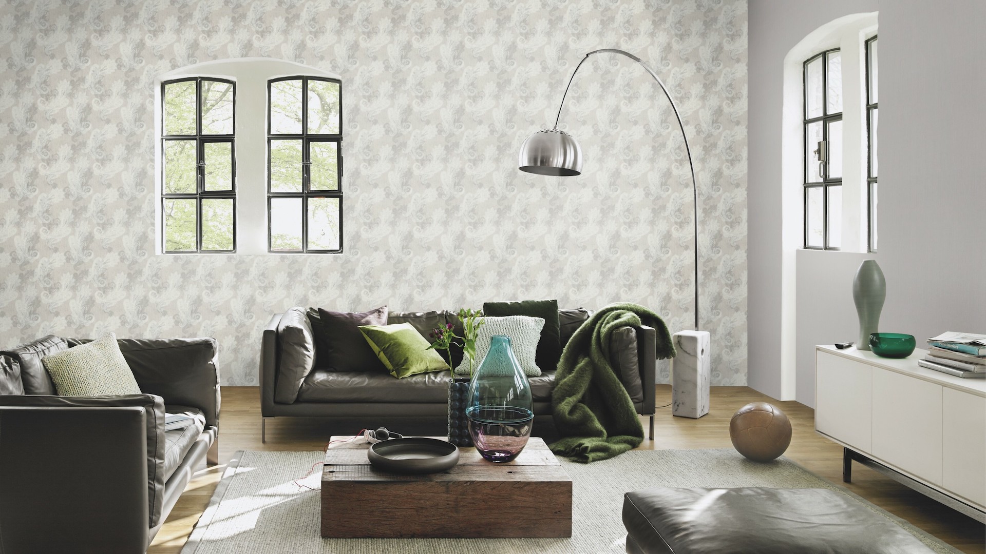 Vliesová tapeta na zeď Rasch 746426, Indian style, 0,53 x 10,05 m