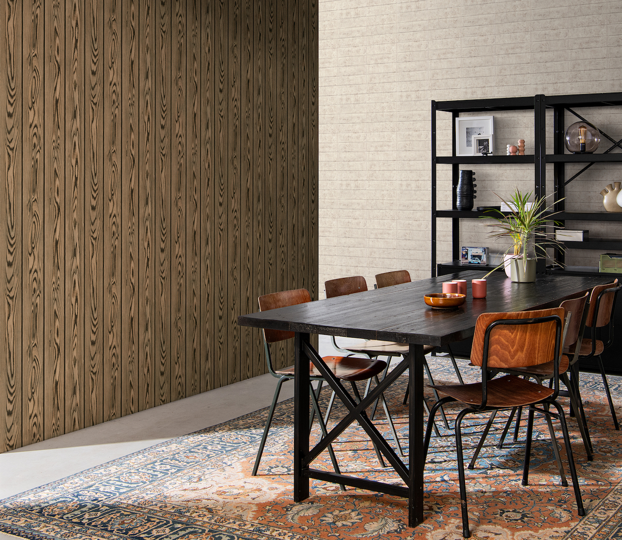 Vliesová tapeta na zeď Rasch 499520, Factory V, 0,53 x 10,05 m