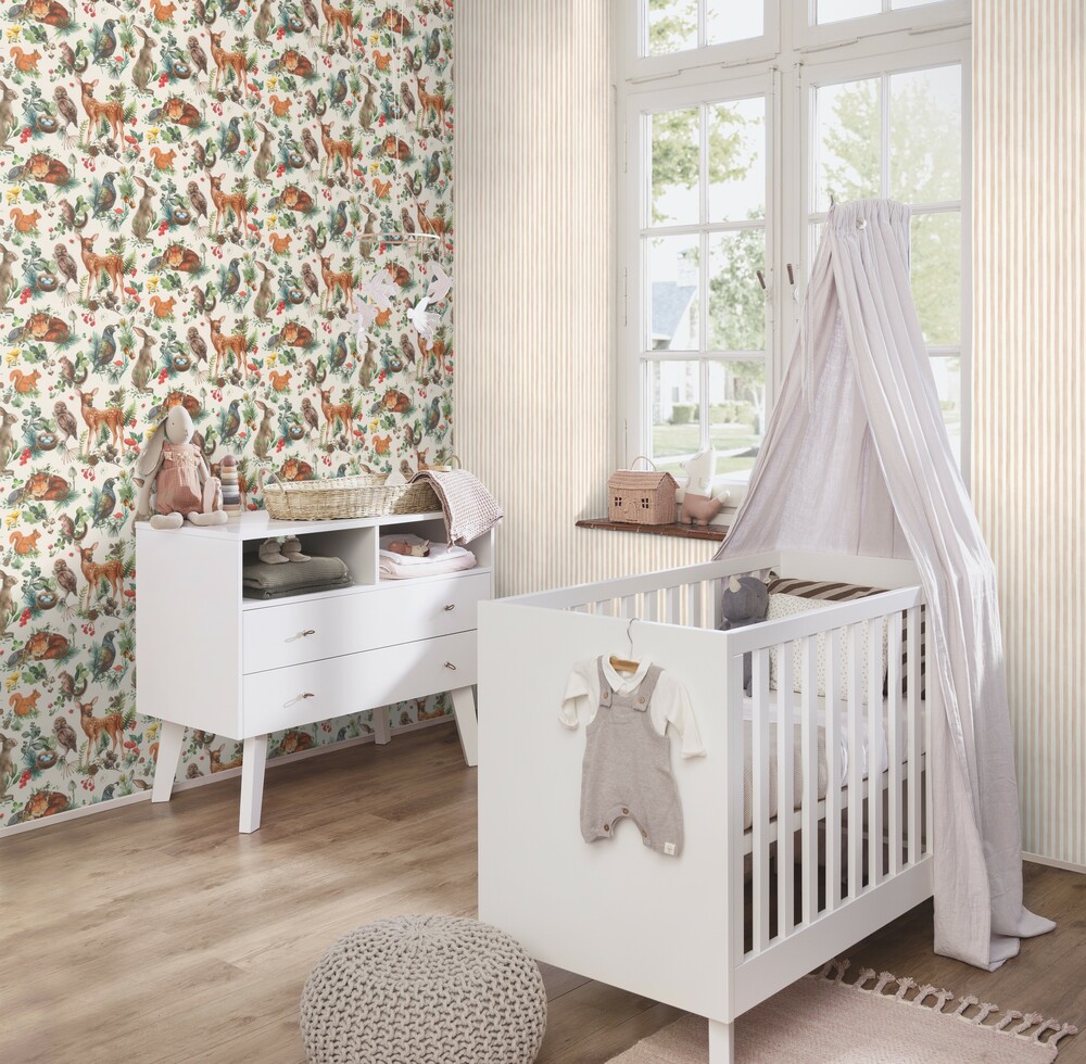 Vliesová tapeta na zeď Rasch 300321, Kids world, 0,53 x 10,05 m