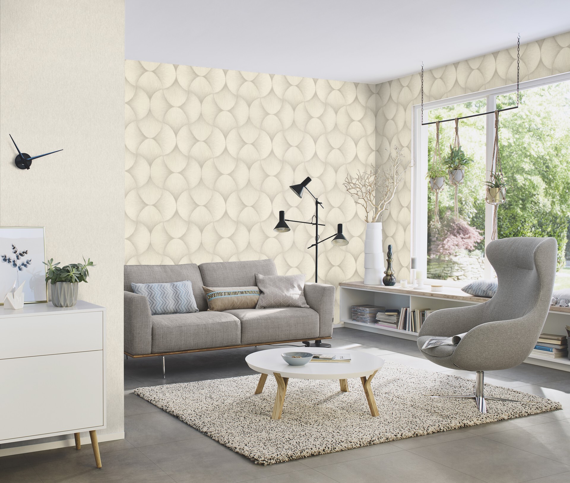 Vliesová tapeta na zeď Rasch 608649, Amara, 0,53 x 10,05 m