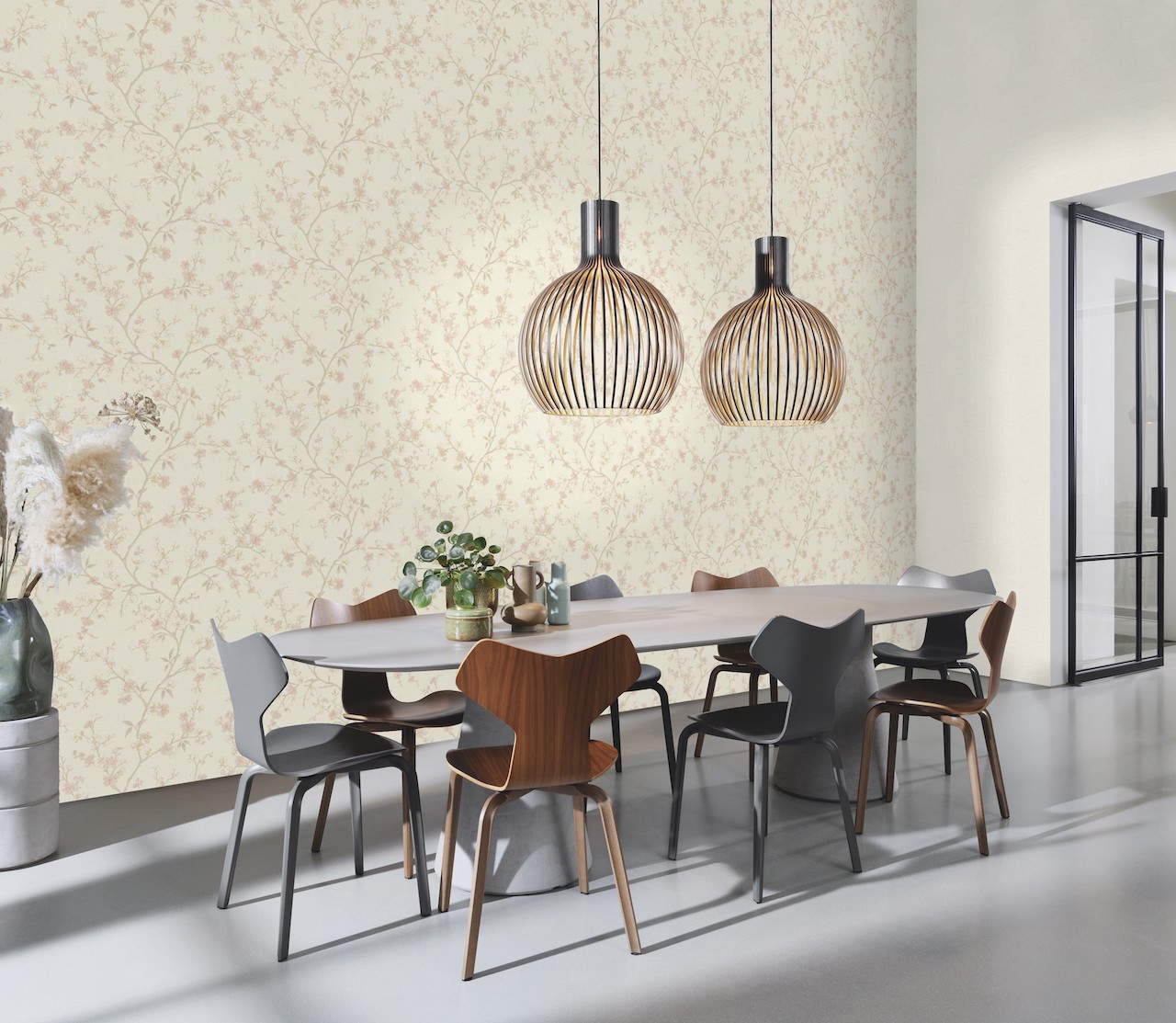 Vliesová tapeta na zeď Rasch 456745, Country Charme, 0,53 x 10,05 m
