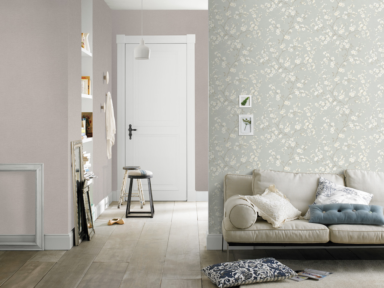 Vliesová tapeta na zeď Rasch 456752, Country Charme, 0,53 x 10,05 m