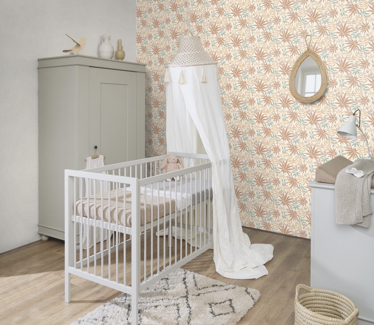 Vliesová tapeta na zeď Rasch 580228, Country Charme, 0,53 x 10,05 m