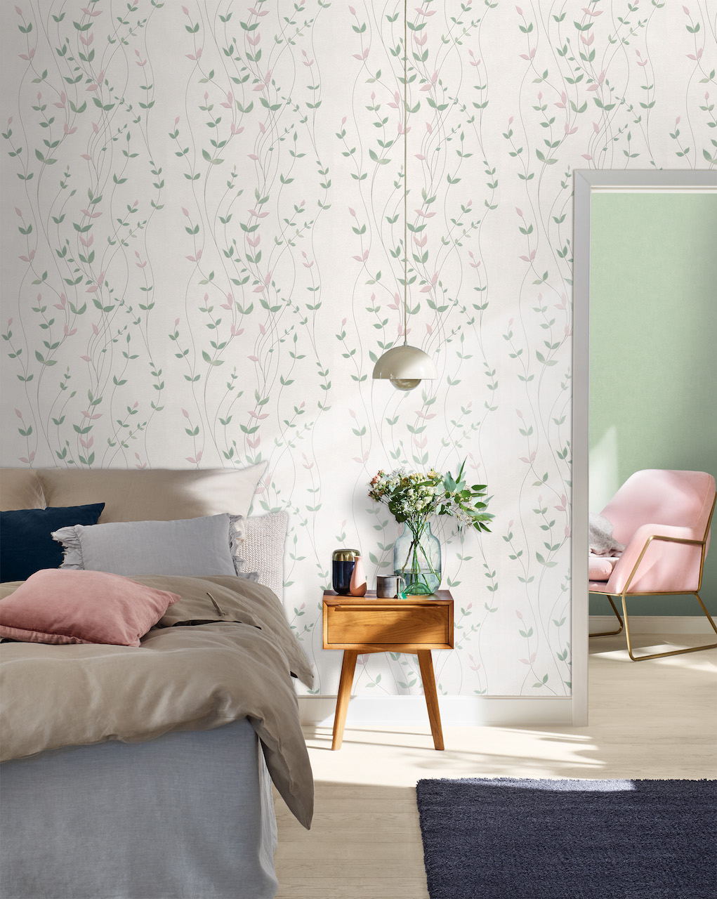 Vliesová tapeta na zeď Rasch 416039, Deco Style, 0,53 x 10,05 m