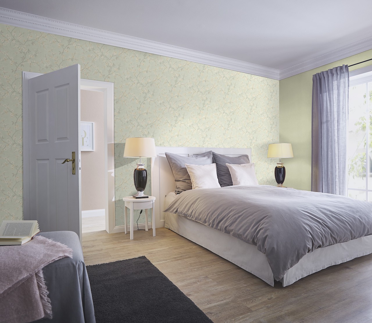 Vliesová tapeta na zeď Rasch 536829, Country Charme, 0,53 x 10,05 m