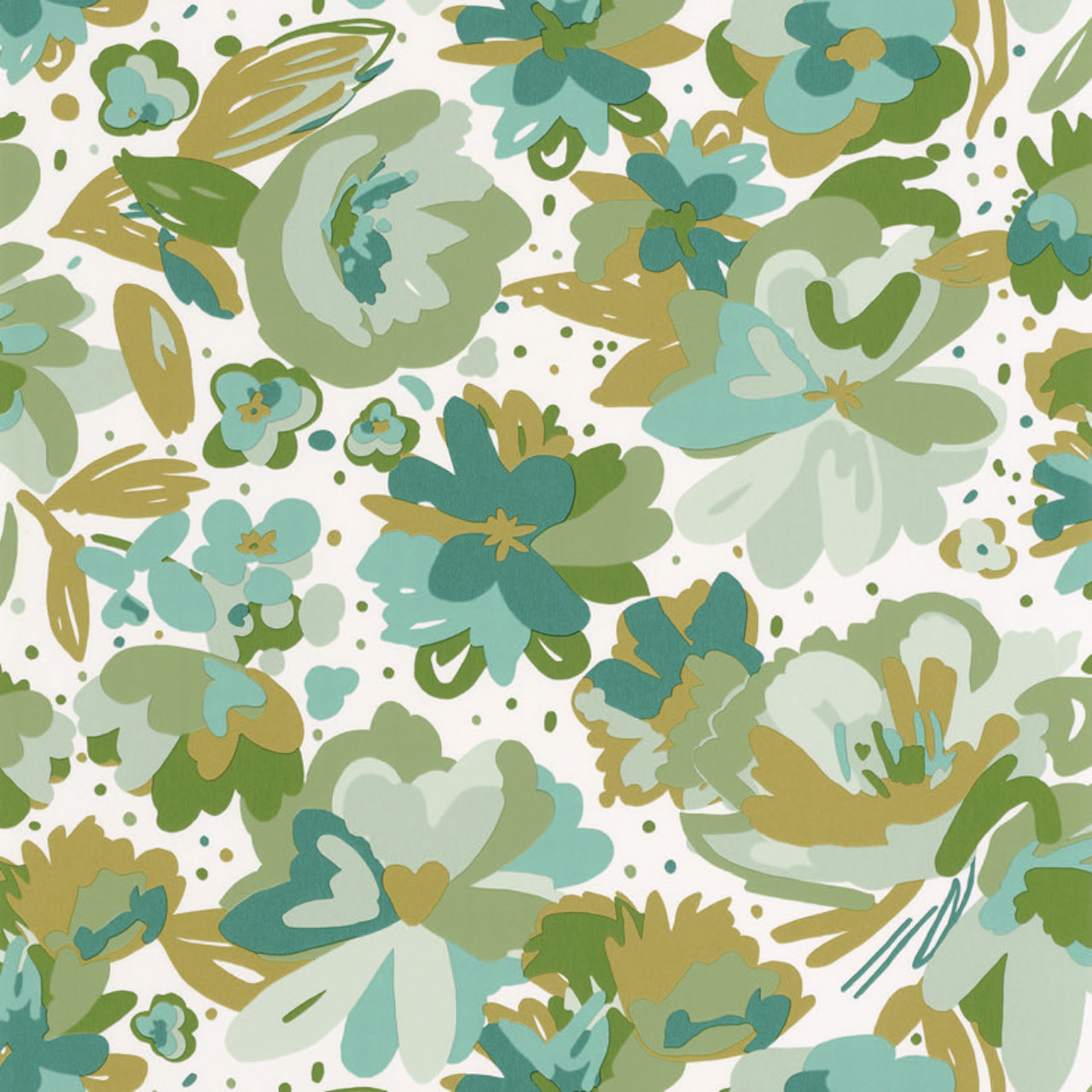 Vliesová tapeta na zeď Caselio 101877175 FLOWER POWER, 0,53 x 10,05 m